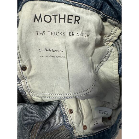 Mother Jeans The Trickster Ankle in On Holy Ground Wash Size 28 - Picture 8 of 12